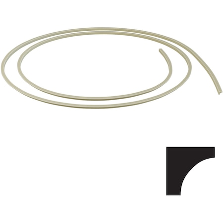 Ekena Millwork WM101 - 1/2"H x 1/2"D x 144"L Cove Flexible Moulding MLDFWM101X144